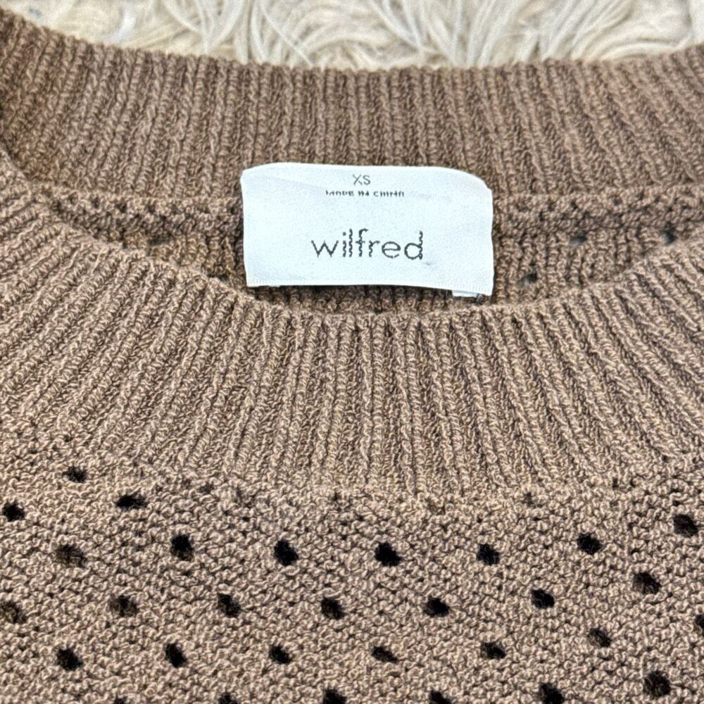 Wilfred ruffled sweater size XS View 4